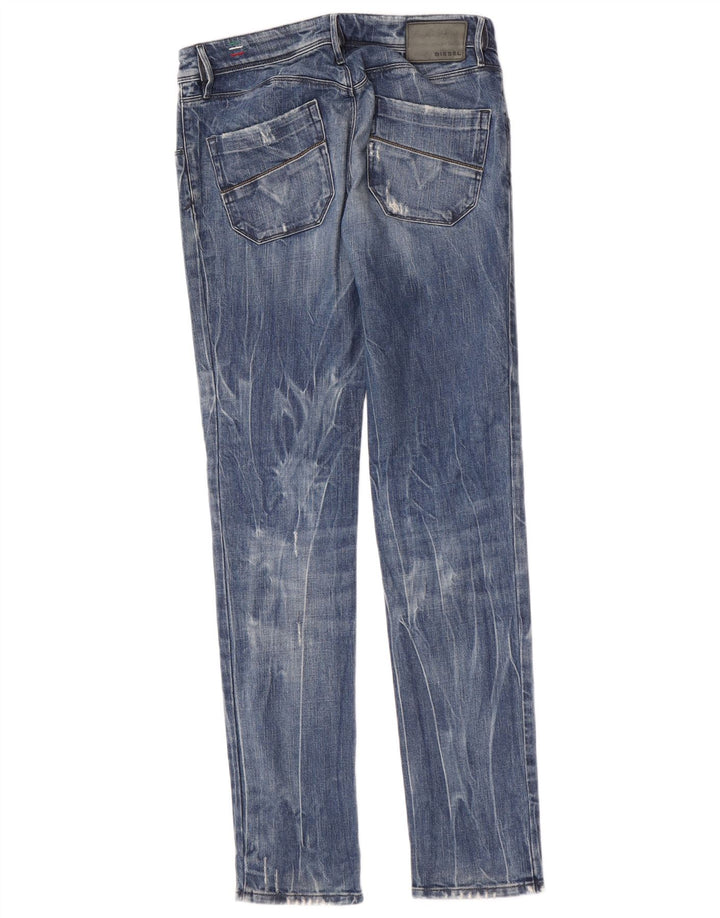 Jeans da donna Diesel Nevy Slim W30 L34 cotone blu