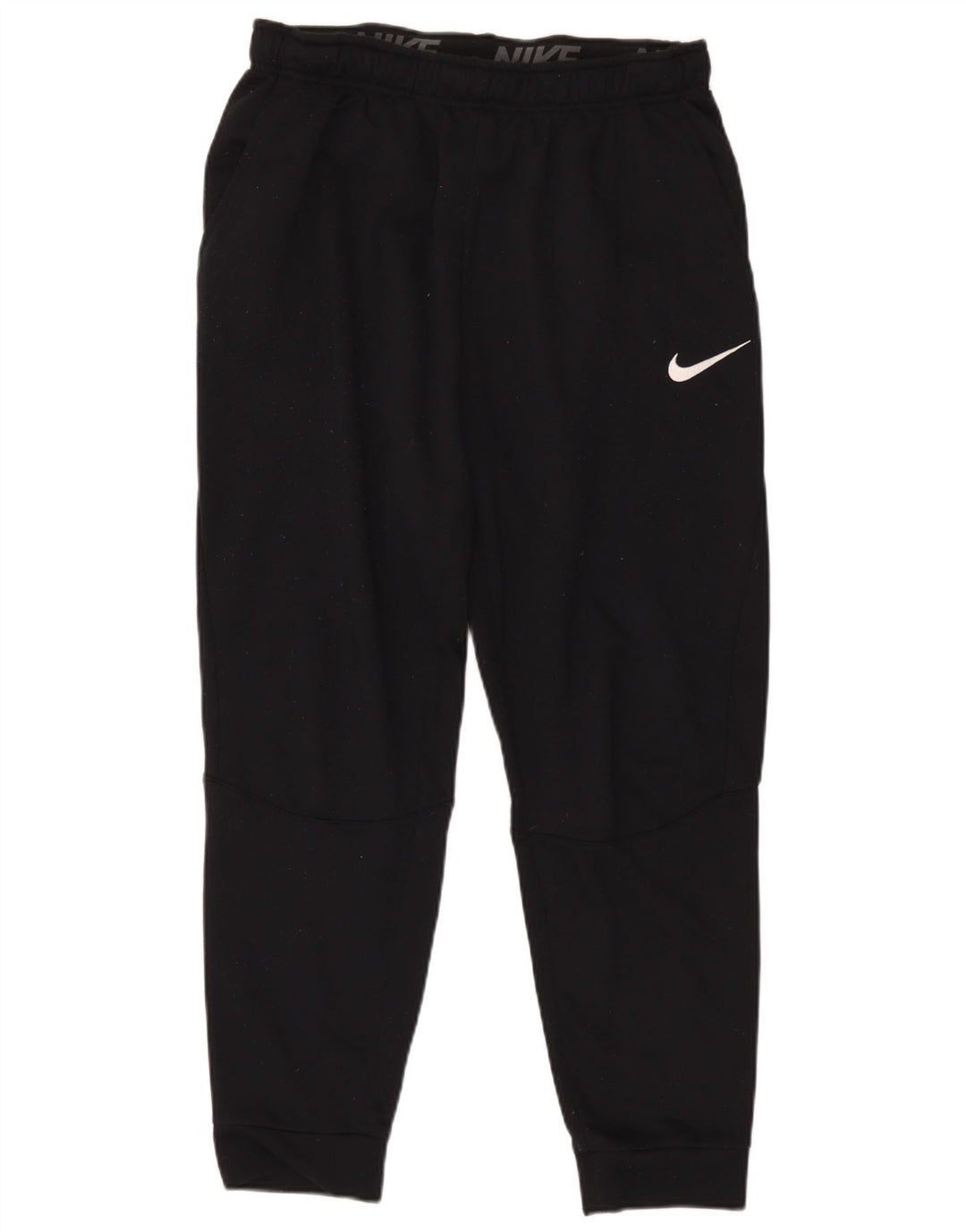 Pantaloni da tuta Nike Dri Fit da uomo, pantaloni da jogging, grandi, in poliestere nero