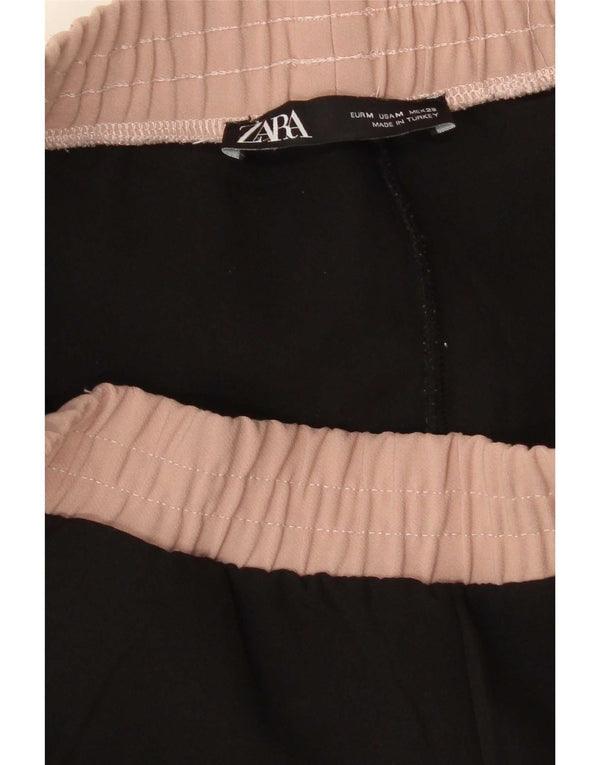 Pantaloni da tuta da donna Zara Joggers UK 12 Medium Black Colourblock