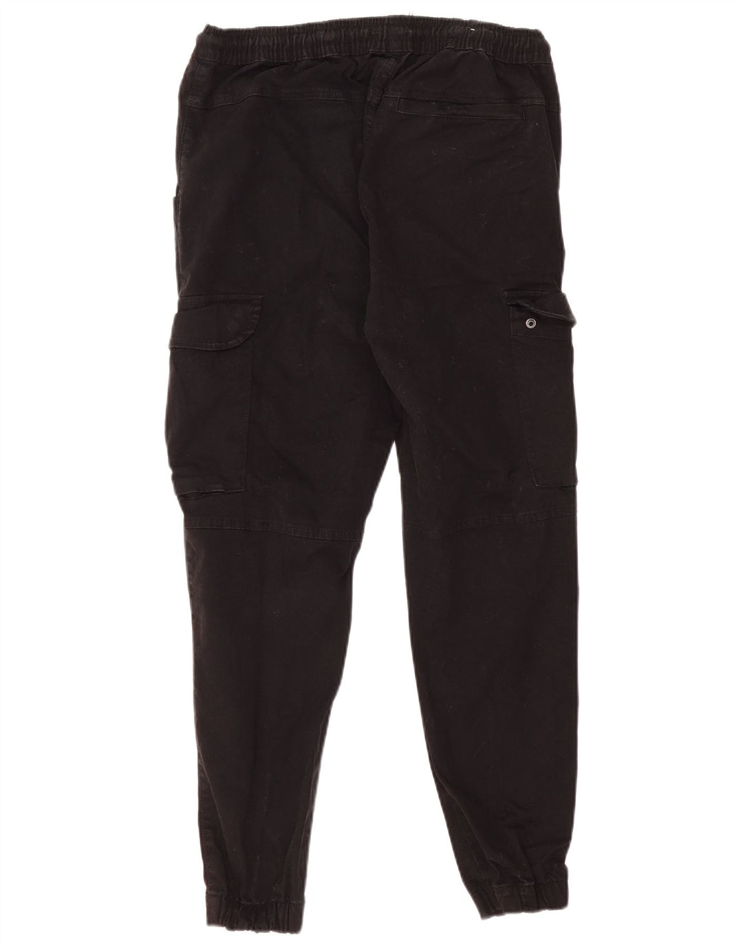 Pantaloni cargo da jogging da uomo Zara medi W30 L27 cotone nero