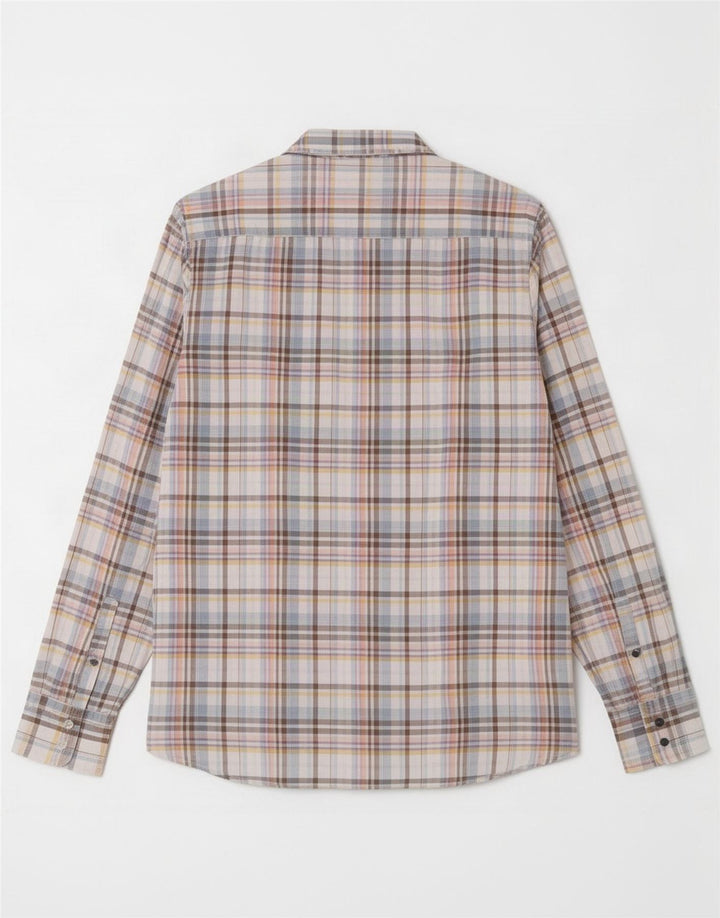 Camicia Hugo Boss da uomo vestibilità regolare in cotone a quadri multicolore medio