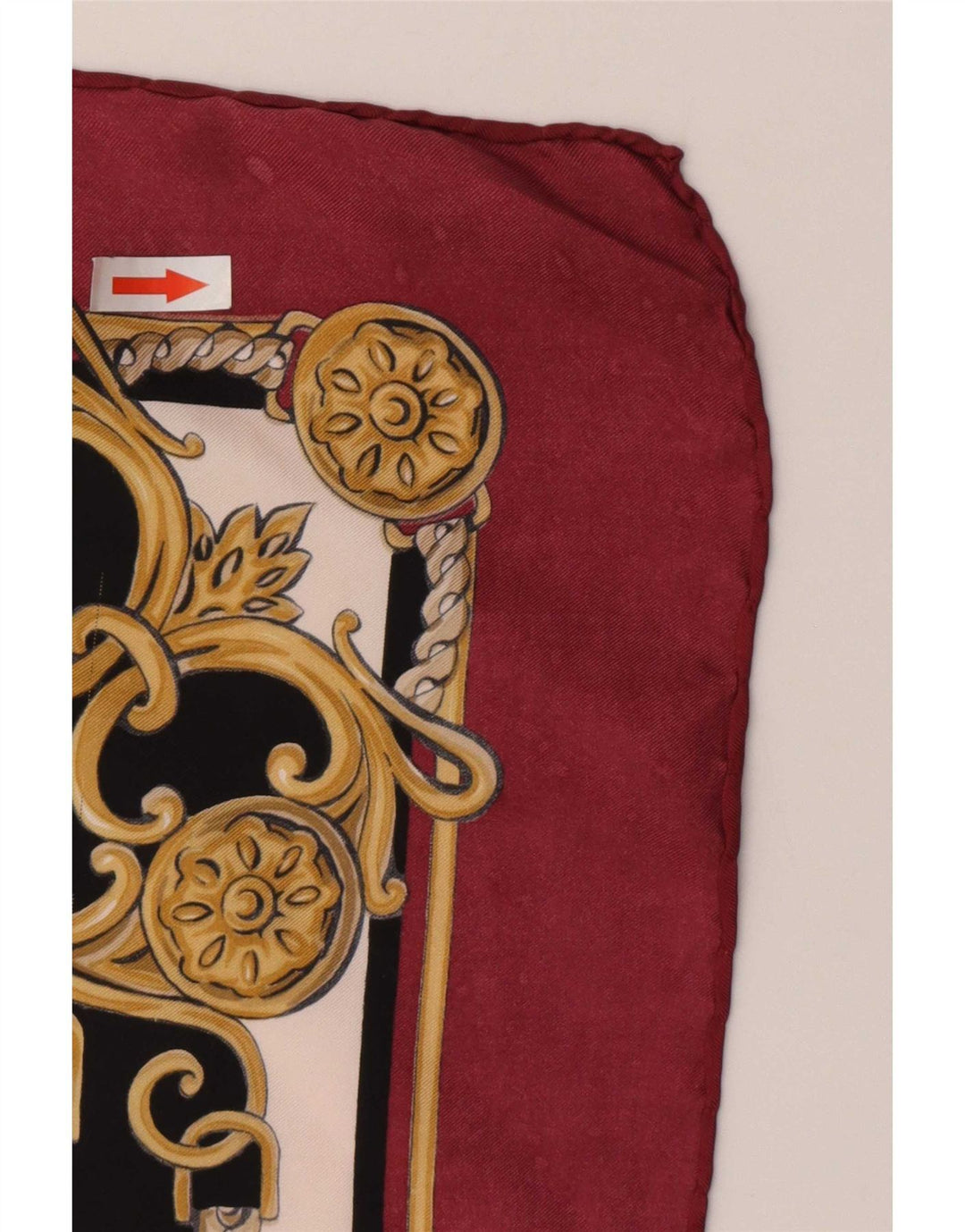 Sciarpa quadrata da donna Celine Taglia unica Stampa animalier bordeaux