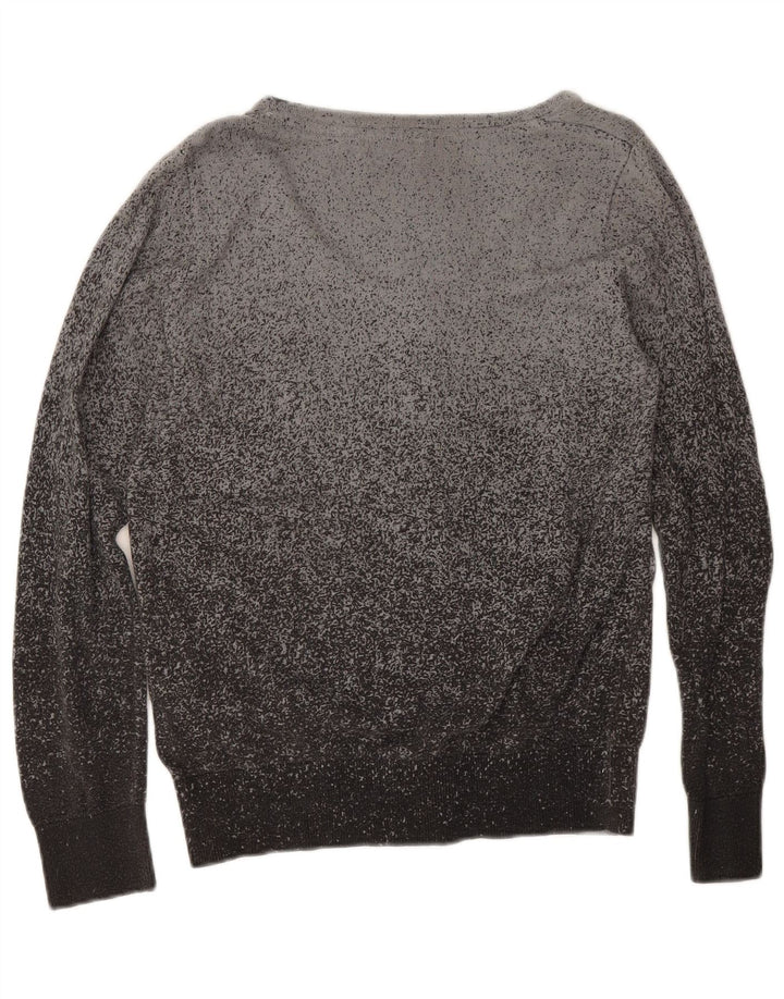 Maglione cardigan da donna Guess UK 12 Viscosa screziata grigio medio