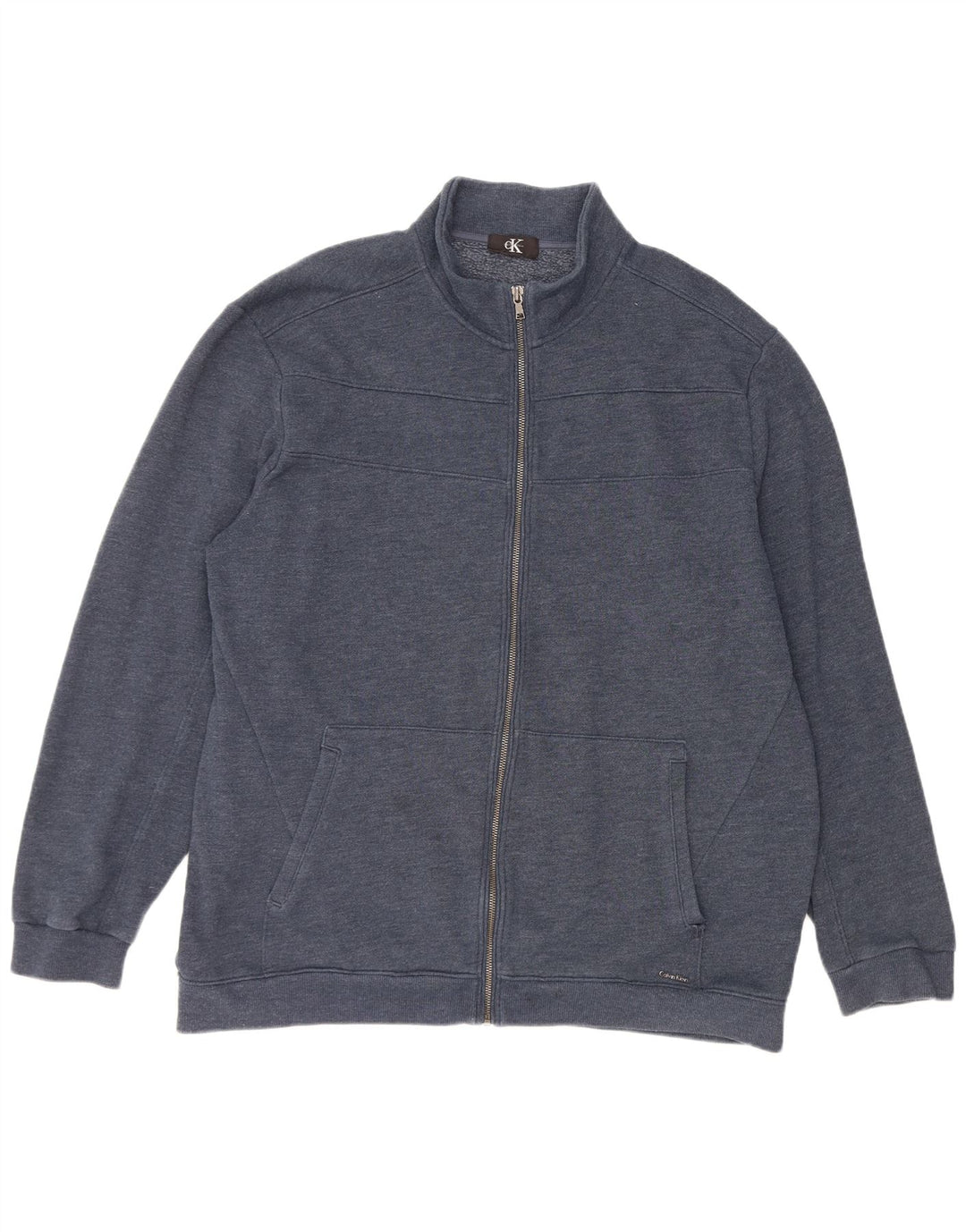 Giacca da ginnastica da uomo Calvin Klein XL blu navy