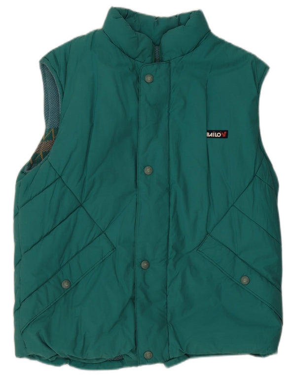 Bailo Mens Padded Gilet UK 40 Large Green