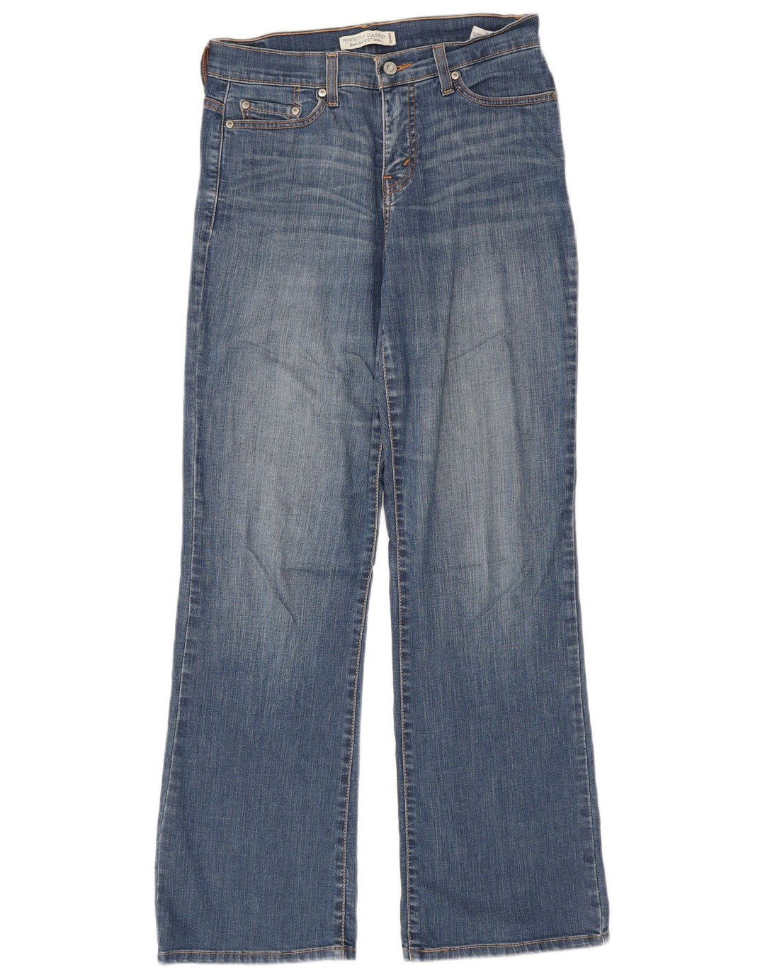 Levi's Donna 512 Jeans Bootcut perfettamente dimagranti US 8 Medio W30 L31 Blu