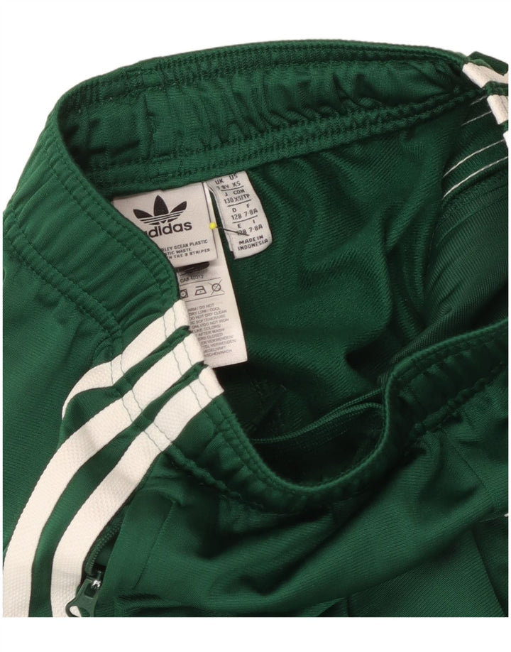Pantaloni della tuta da ragazzo Adidas Joggers 7-8 anni Poliestere verde