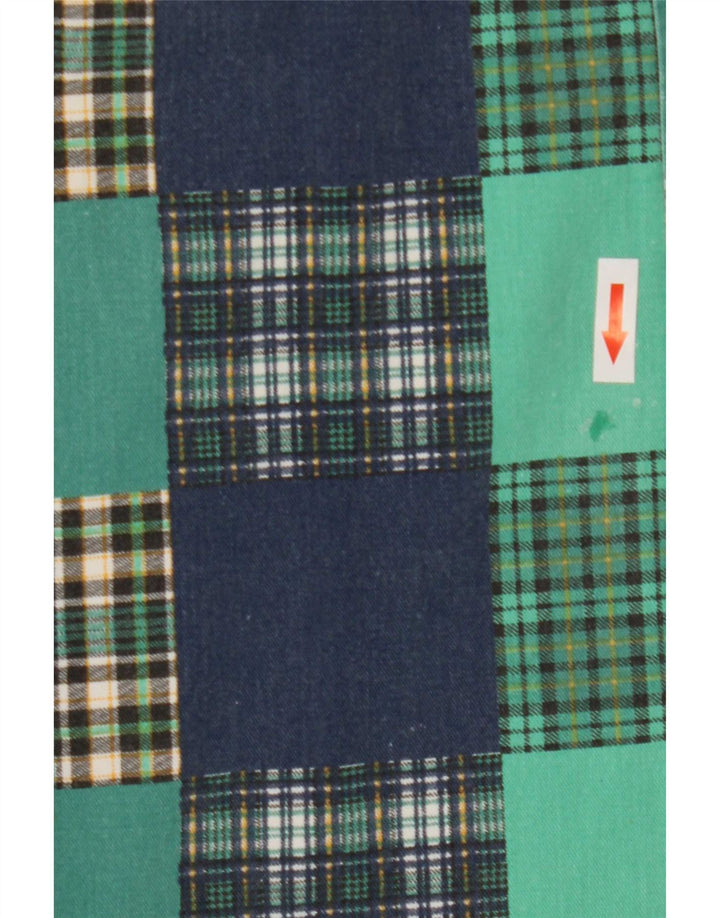 Camicia da uomo Elle XL Patchwork verde