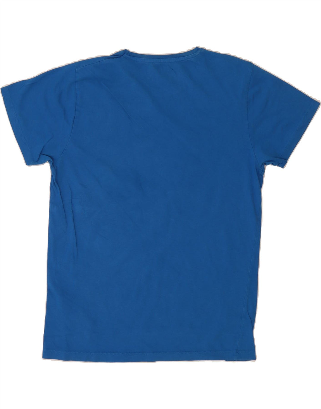 JACK & JONES Mens Graphic T-Shirt Top Medium Blue Cotton Vintage Jack & Jones and Second-Hand Jack & Jones from Messina Hembry 