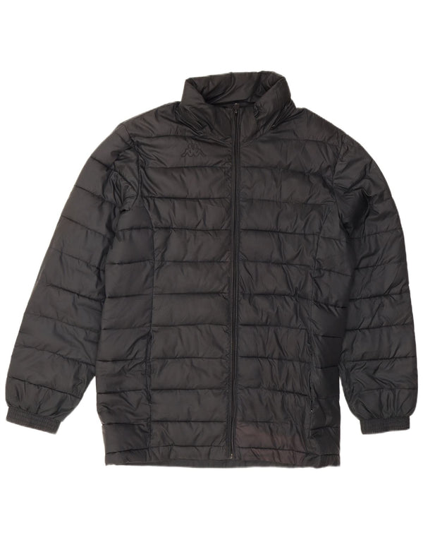 Giacca imbottita da uomo Kappa UK 40 Large nera in poliestere