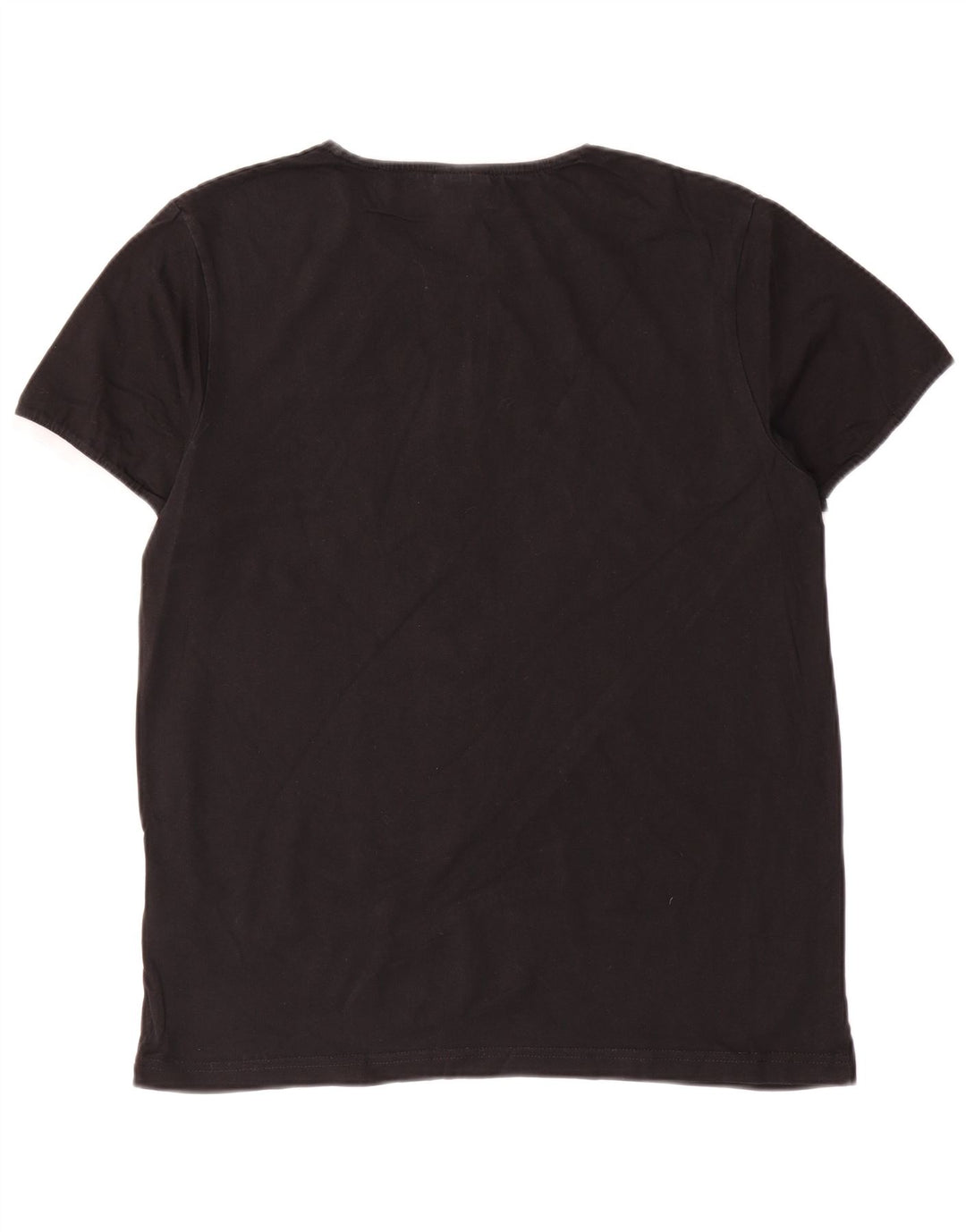 T-shirt da uomo Ellesse Top in cotone nero medio
