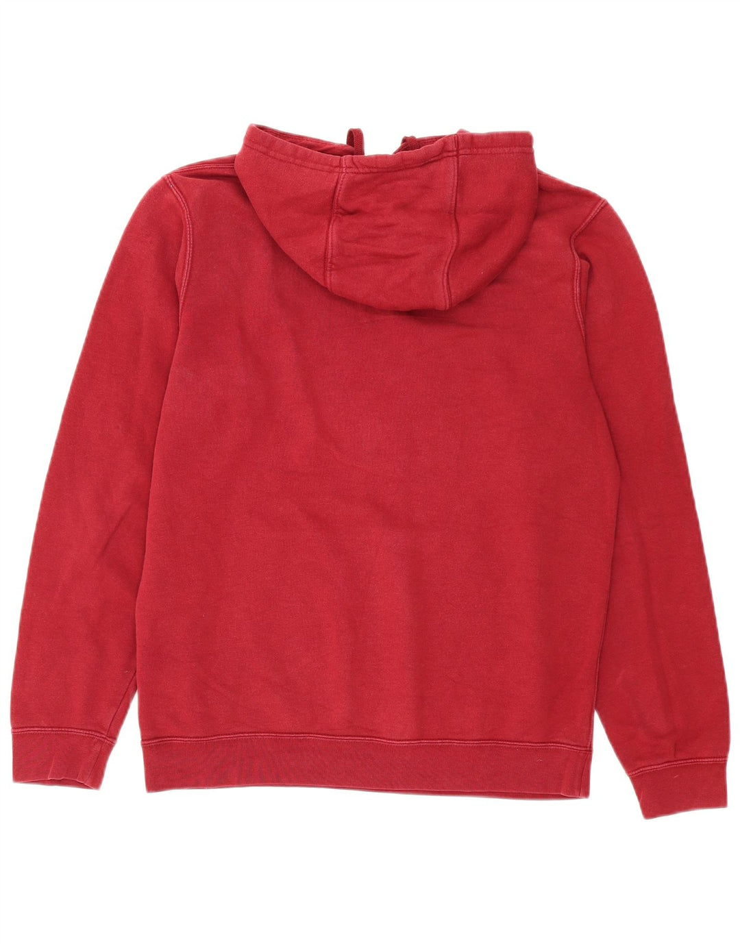 Maglia con cappuccio Nike da uomo in cotone bordeaux medio