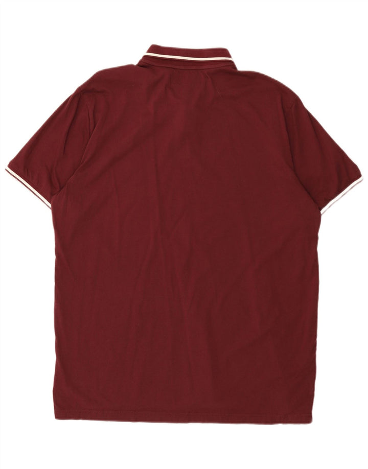 PENGUIN Polo da uomo XL in cotone bordeaux