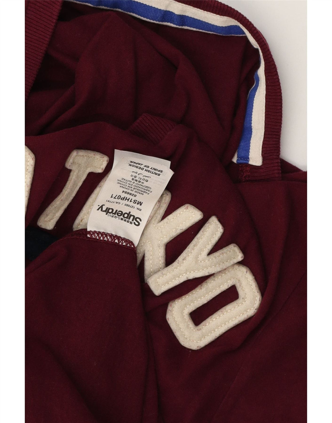 T-shirt grafica da uomo Superdry Top in cotone marrone medio medio