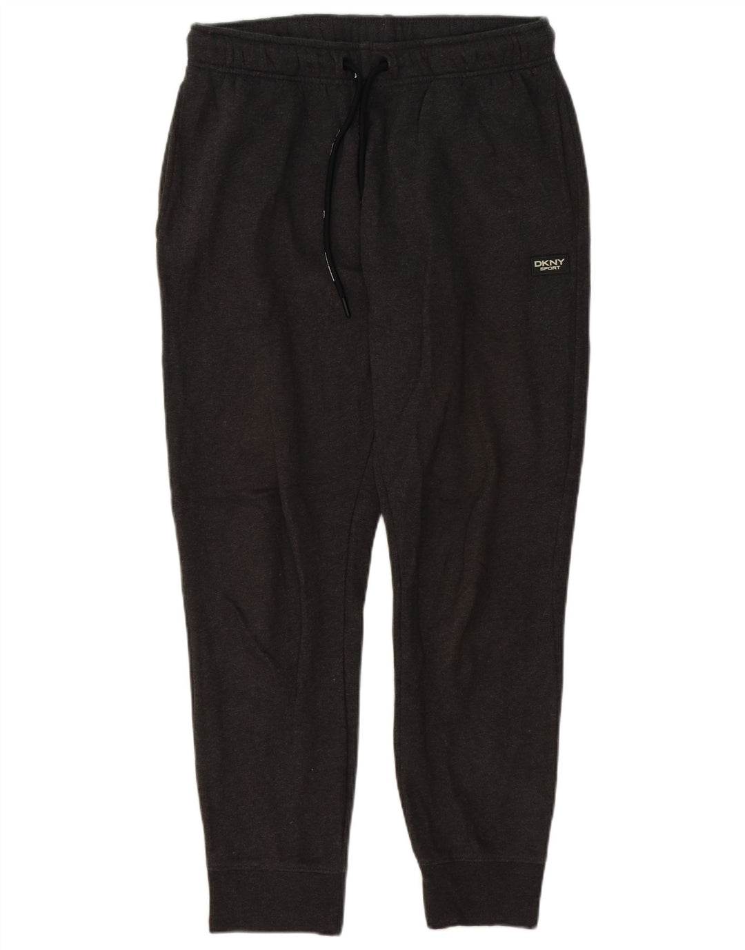 DKNY Mens Tracksuit Trousers Joggers Medium  Grey Cotton