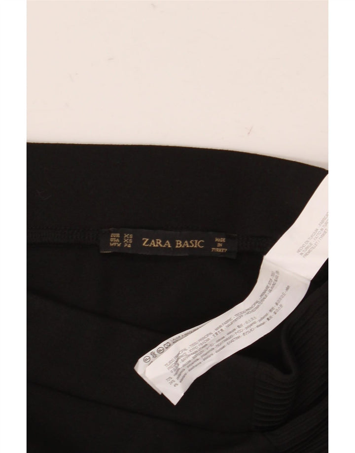 Gonna a tubino Zara da donna XS W24 viscosa nera