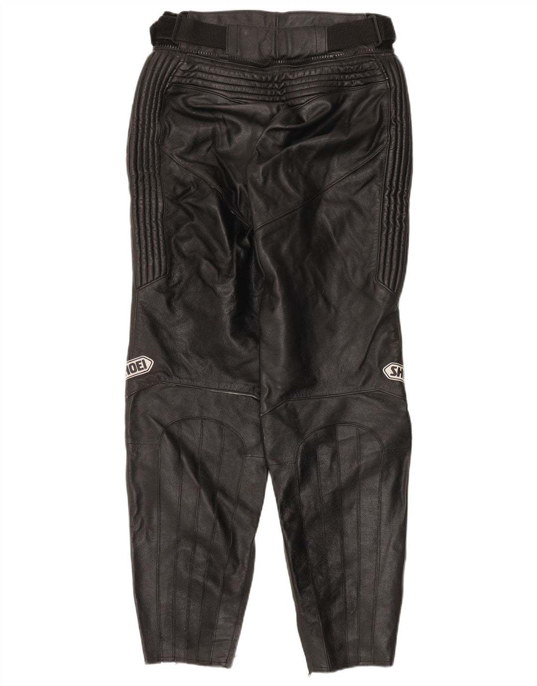 Pantaloni in pelle da motociclista da donna Shoei EU 42 Medium W28 L21 Pelle nera