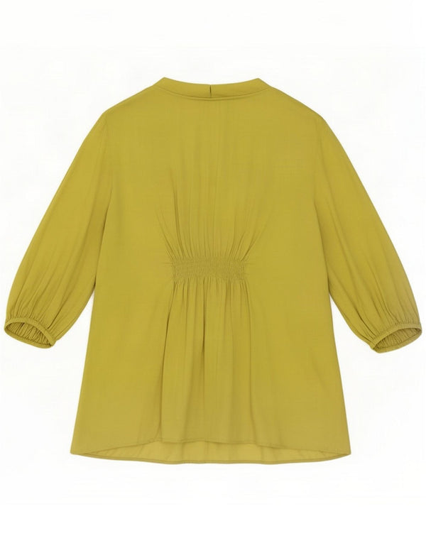 Marks & Spencer Top da donna manica 3/4 UK 16 Large Verde