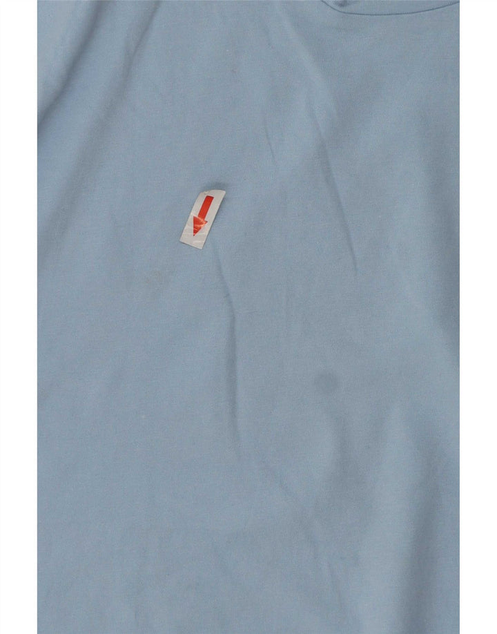 T-shirt Adidas da uomo Top Small in cotone blu