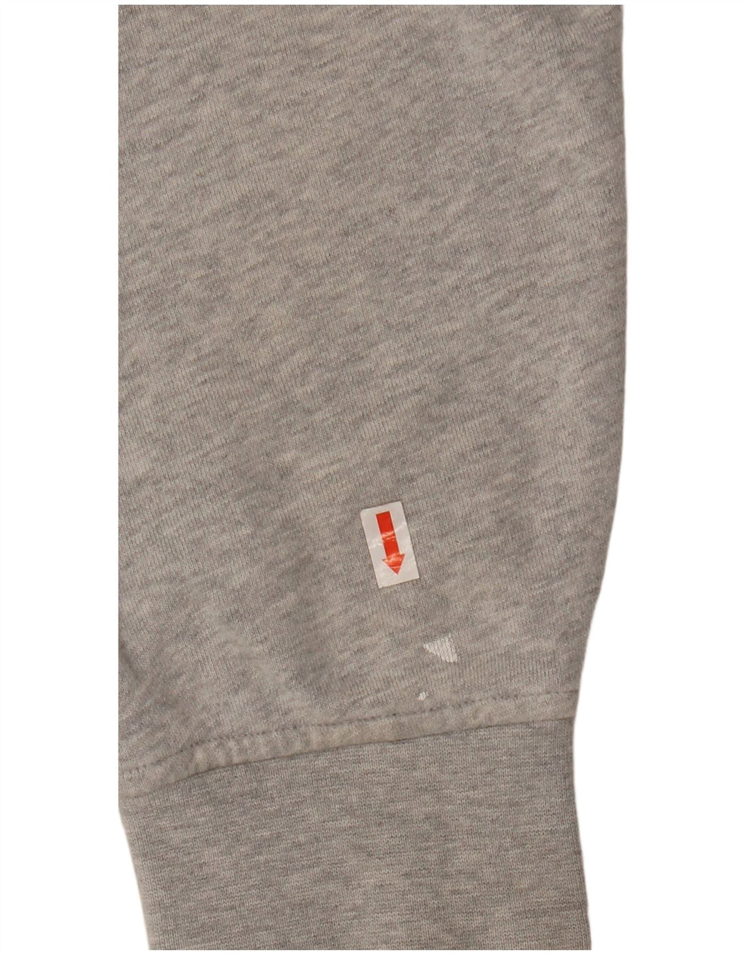 Maglione con cappuccio e zip da uomo LACOSTE taglia 5 grande cotone chiazzato grigio