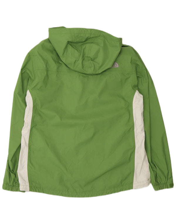 Giacca antipioggia da donna con cappuccio The North Face UK 16 Large Green Colourblock