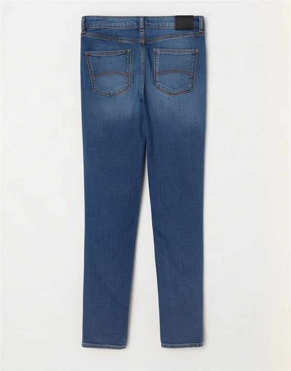 Jeans skinny da donna Armani W30 L33 cotone blu