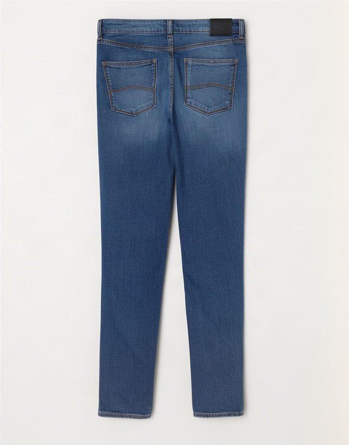 Jeans skinny da donna Armani W30 L33 cotone blu