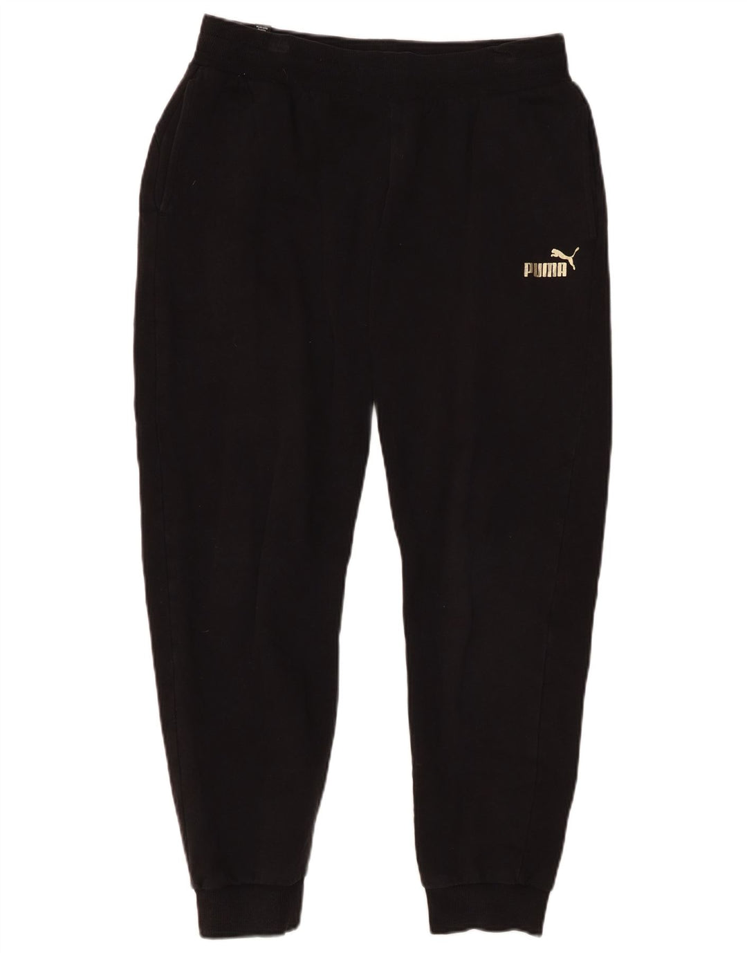 Pantaloni da tuta da donna PUMA Joggers UK 14 Medium Black Cotton