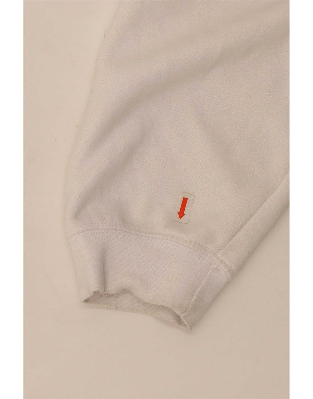 Fila Felpa grafica da uomo Maglione grande cotone bianco