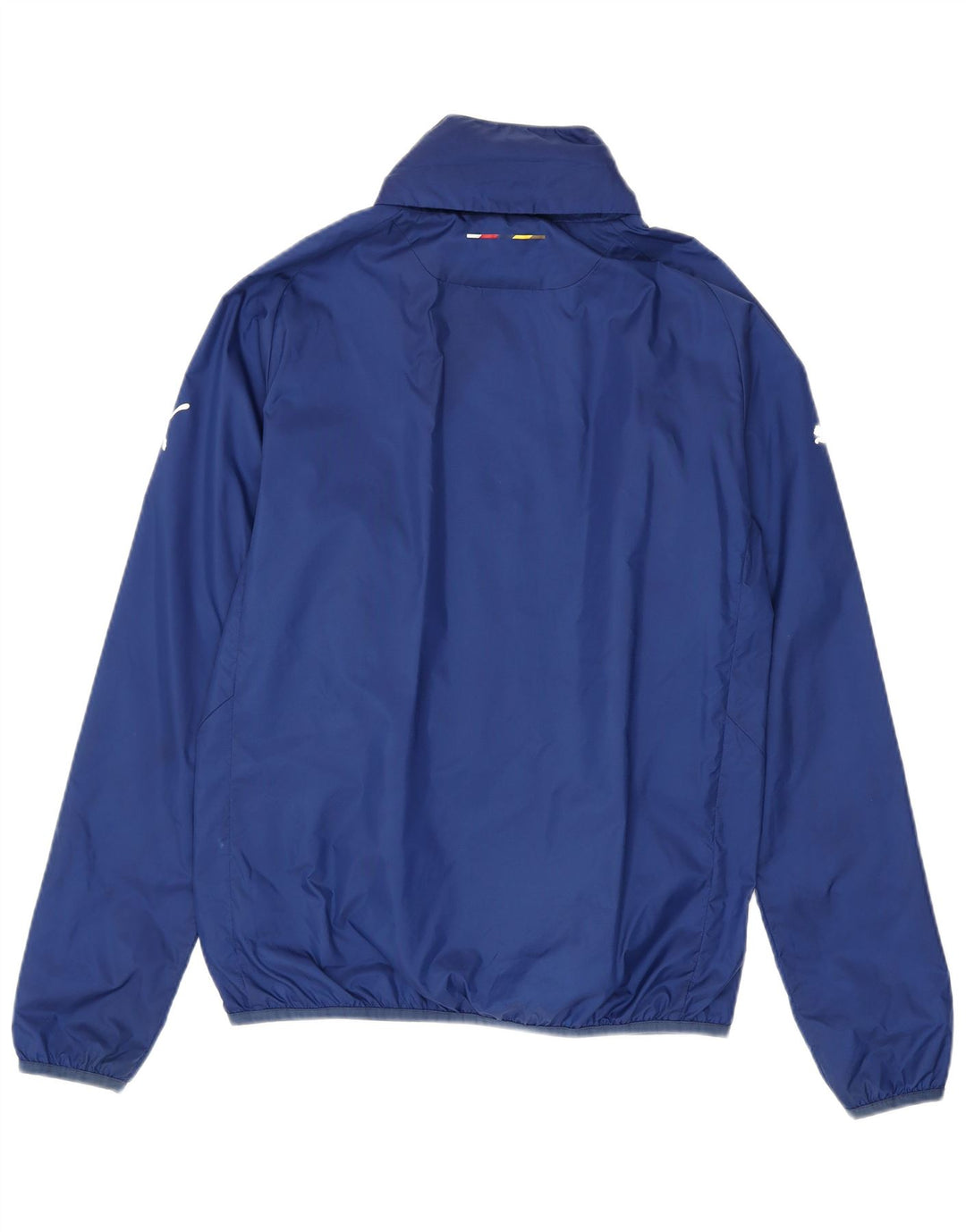 Giacca antipioggia con cappuccio Puma da uomo Arsenal UK 38 nylon blu medio