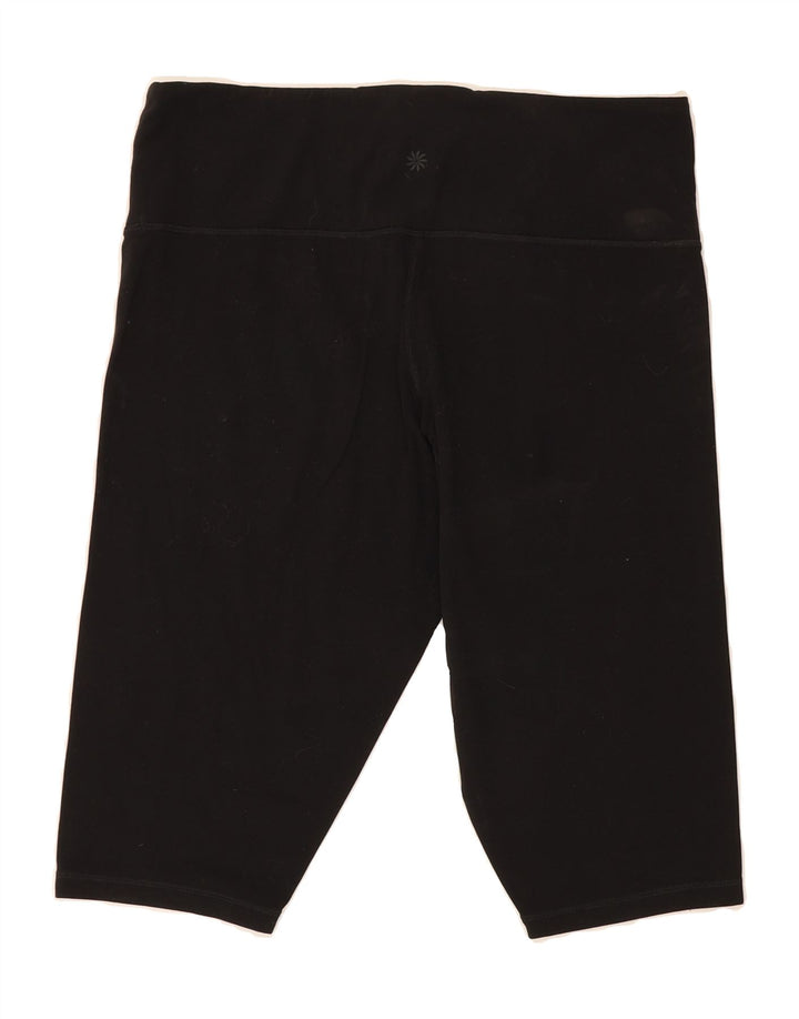 ATHLETA Womens Sport Shorts UK 18 XL  Black Nylon Vintage Athleta and Second-Hand Athleta from Messina Hembry 