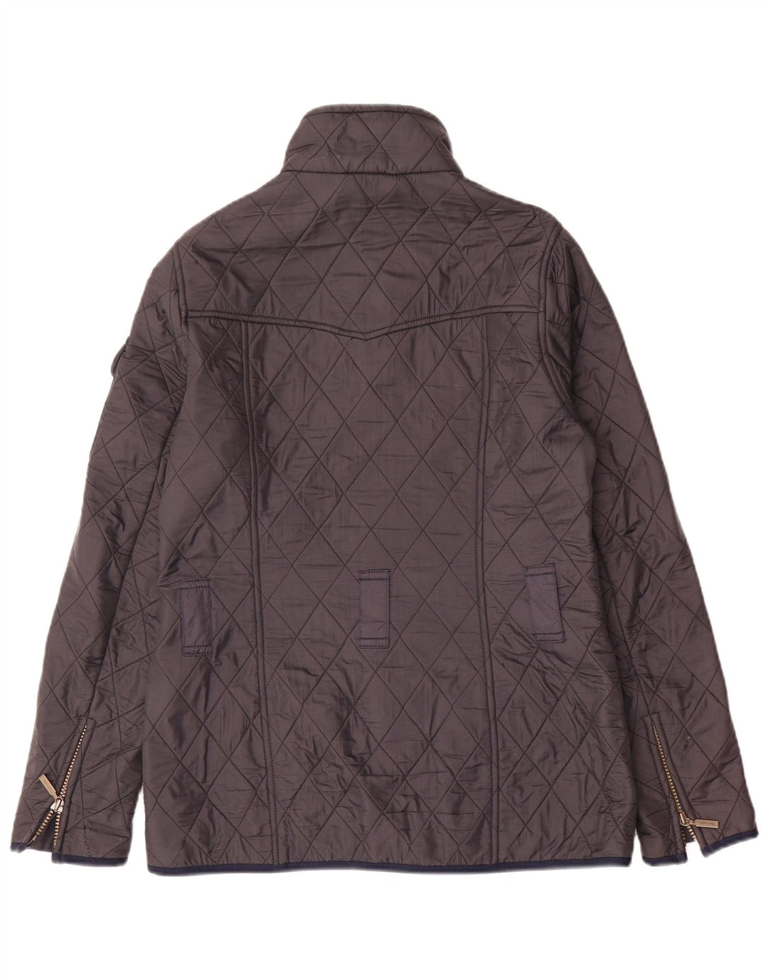 Giacca trapuntata da donna Barbour UK 12 media blu navy in poliammide
