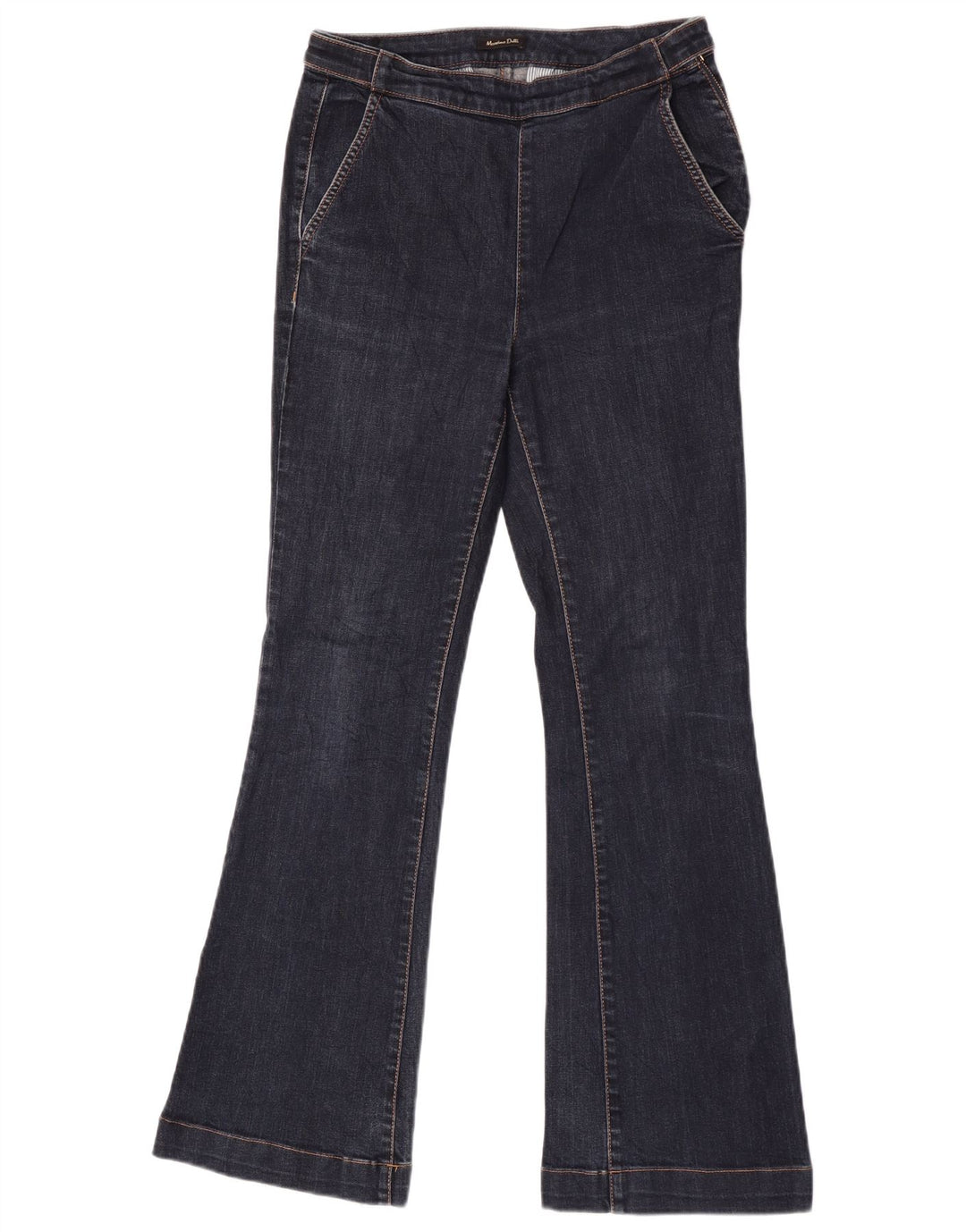 Jeans svasati da donna Massimo Dutti EU 36 XS W26 L30 Blu navy