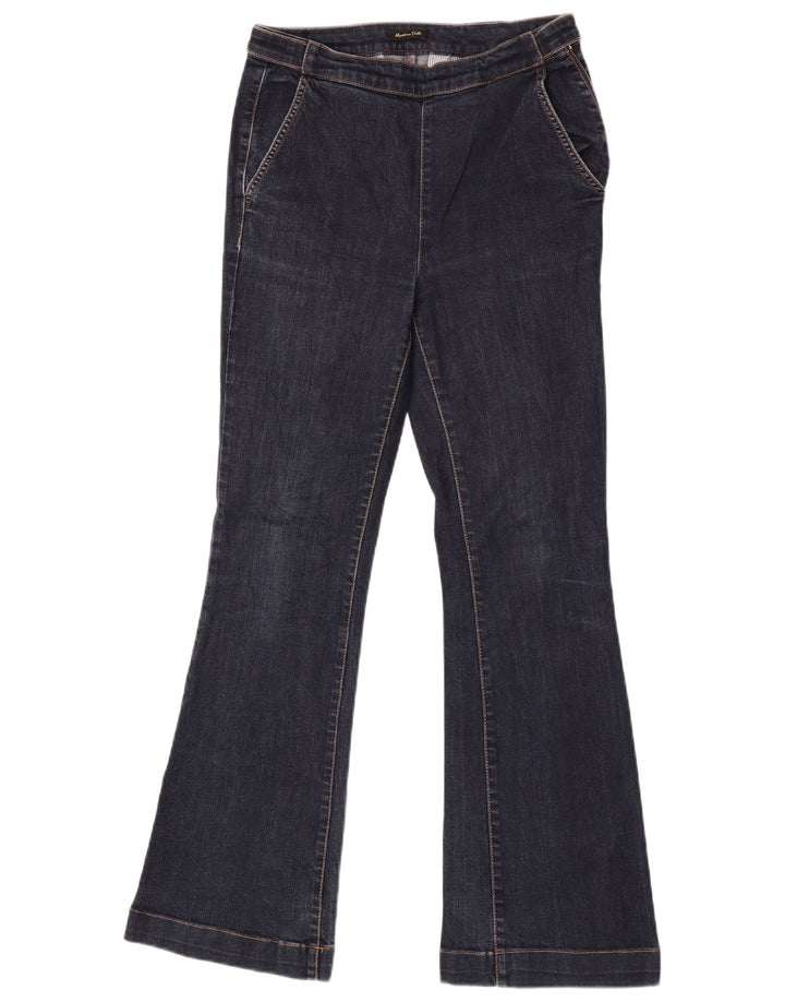 Jeans svasati da donna Massimo Dutti EU 36 XS W26 L30 Blu navy