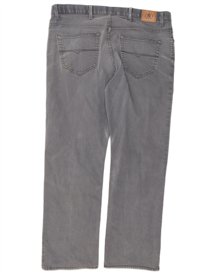 Jeans dritti Marks & Spencer da uomo blu Harbour W38 L31 cotone grigio