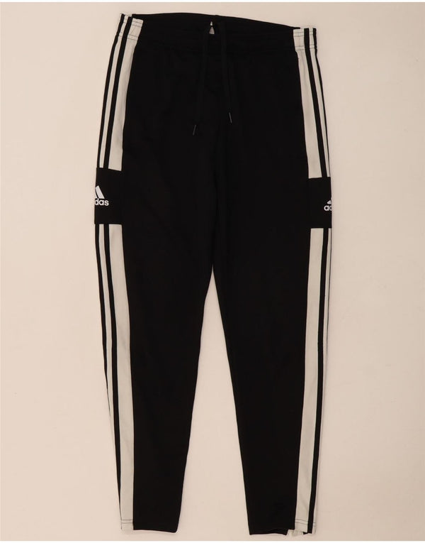 Pantaloni da tuta Adidas Aeroready da donna UK 14 Medium Black Colourblock