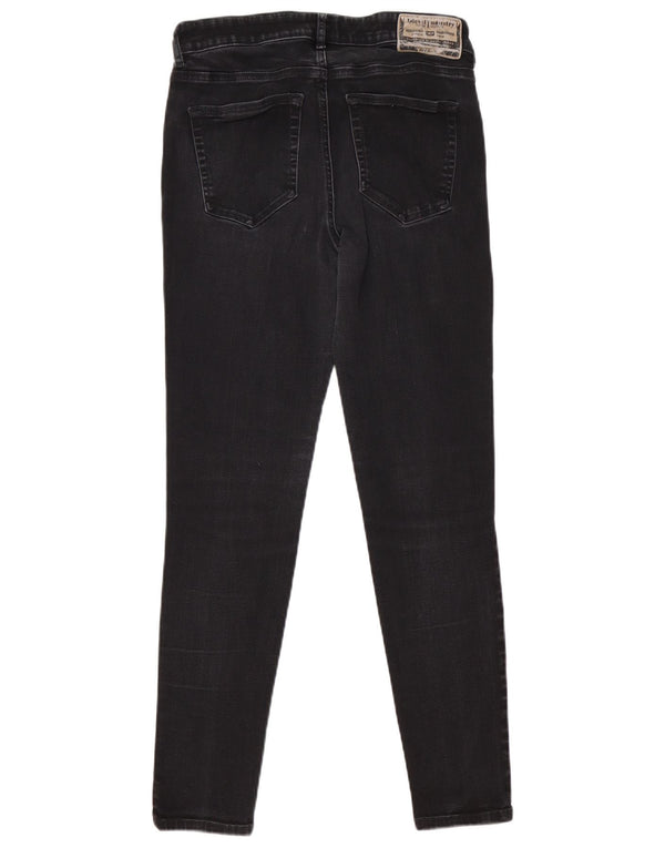 Jeans skinny da donna Diesel W31 L28 cotone nero