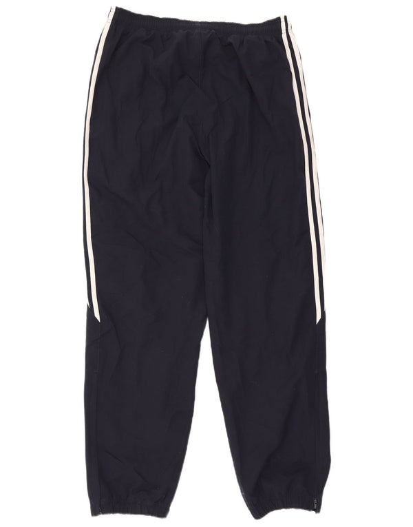 Pantaloni da tuta da uomo Adidas Joggers medi in poliestere blu navy