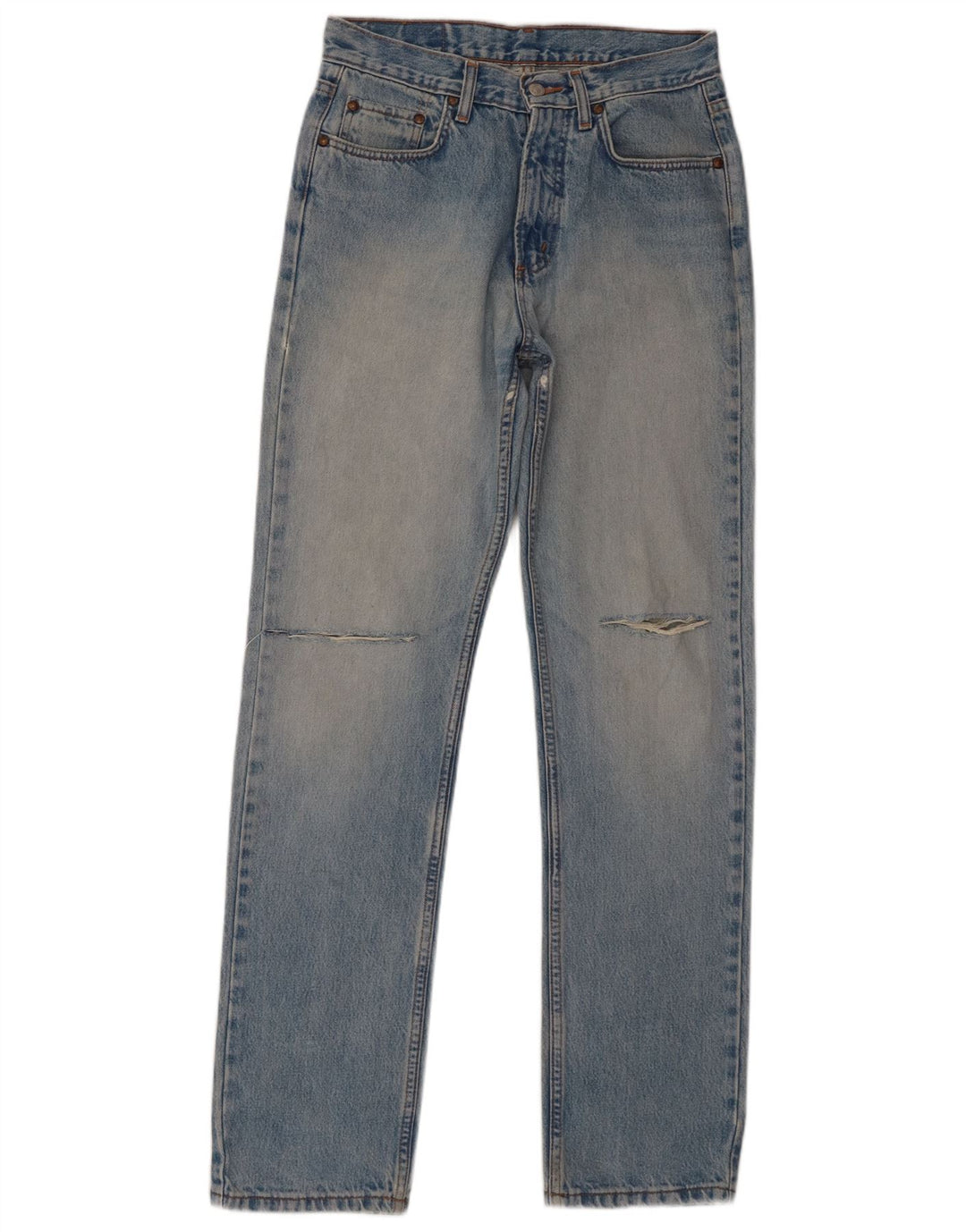 Jeans slim invecchiati da uomo Carrera W31 L33 cotone blu