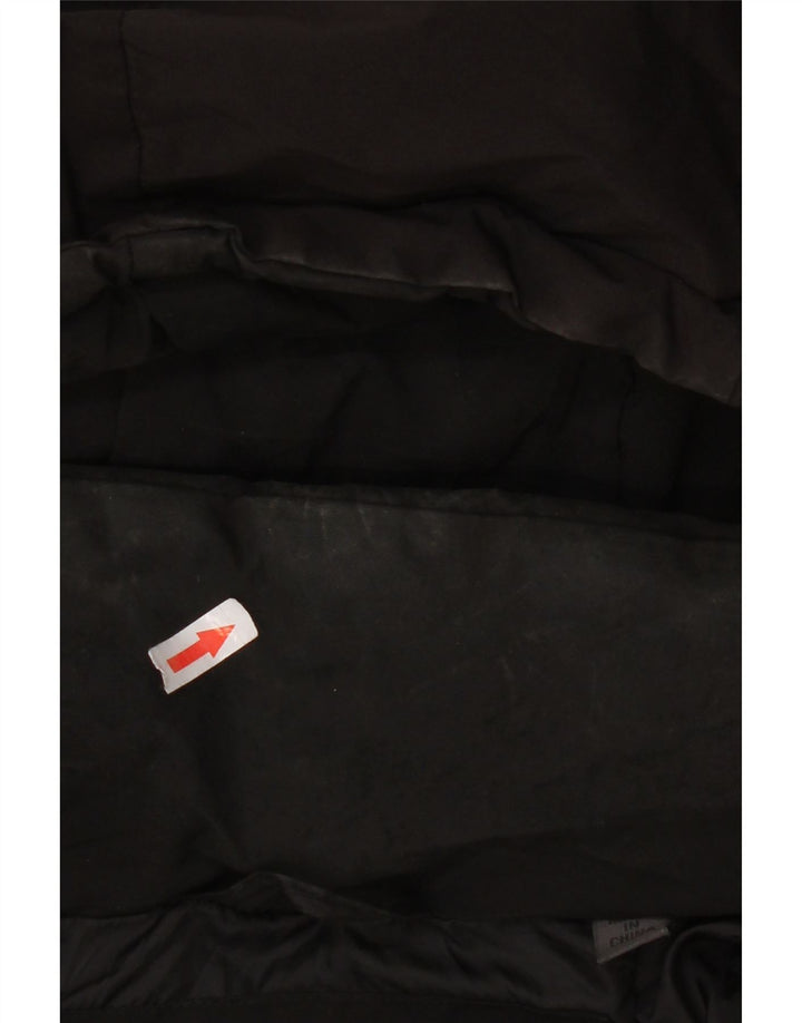 Giacca imbottita con cappuccio da uomo Superdry UK 40 grande poliestere nero