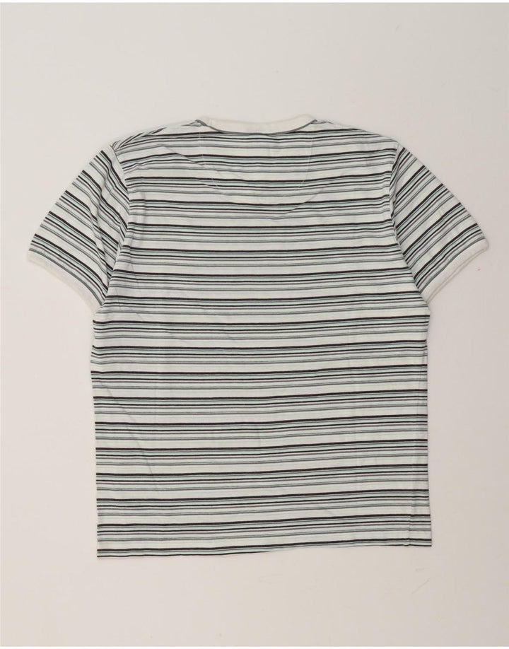 T-shirt da uomo Nike Top a righe multicolori medie