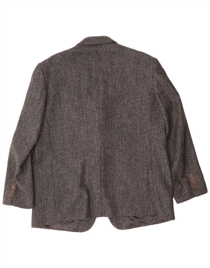 PRANDINA Giacca Blazer 3 Bottoni Uomo IT 51 Large Grigio Spinato
