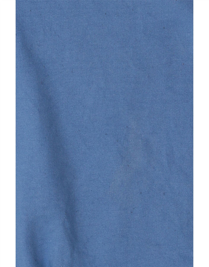 Felpa da uomo Champion Maglione grande in cotone blu