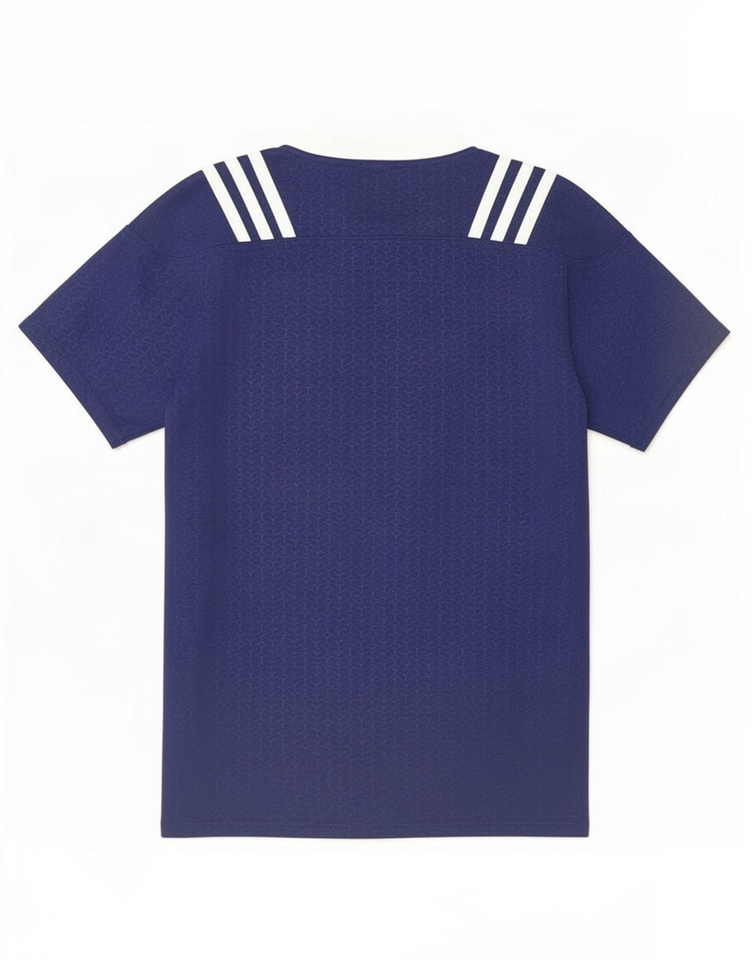 T-shirt da uomo Adidas Top media blu navy in poliestere