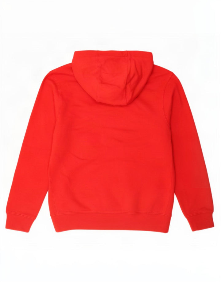 Felpa con cappuccio da uomo Nike Small rossa in cotone