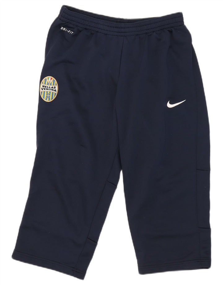 Nike Uomo HELLAS VERONA Bermuda Pantaloncini sportivi medio blu navy poliestere