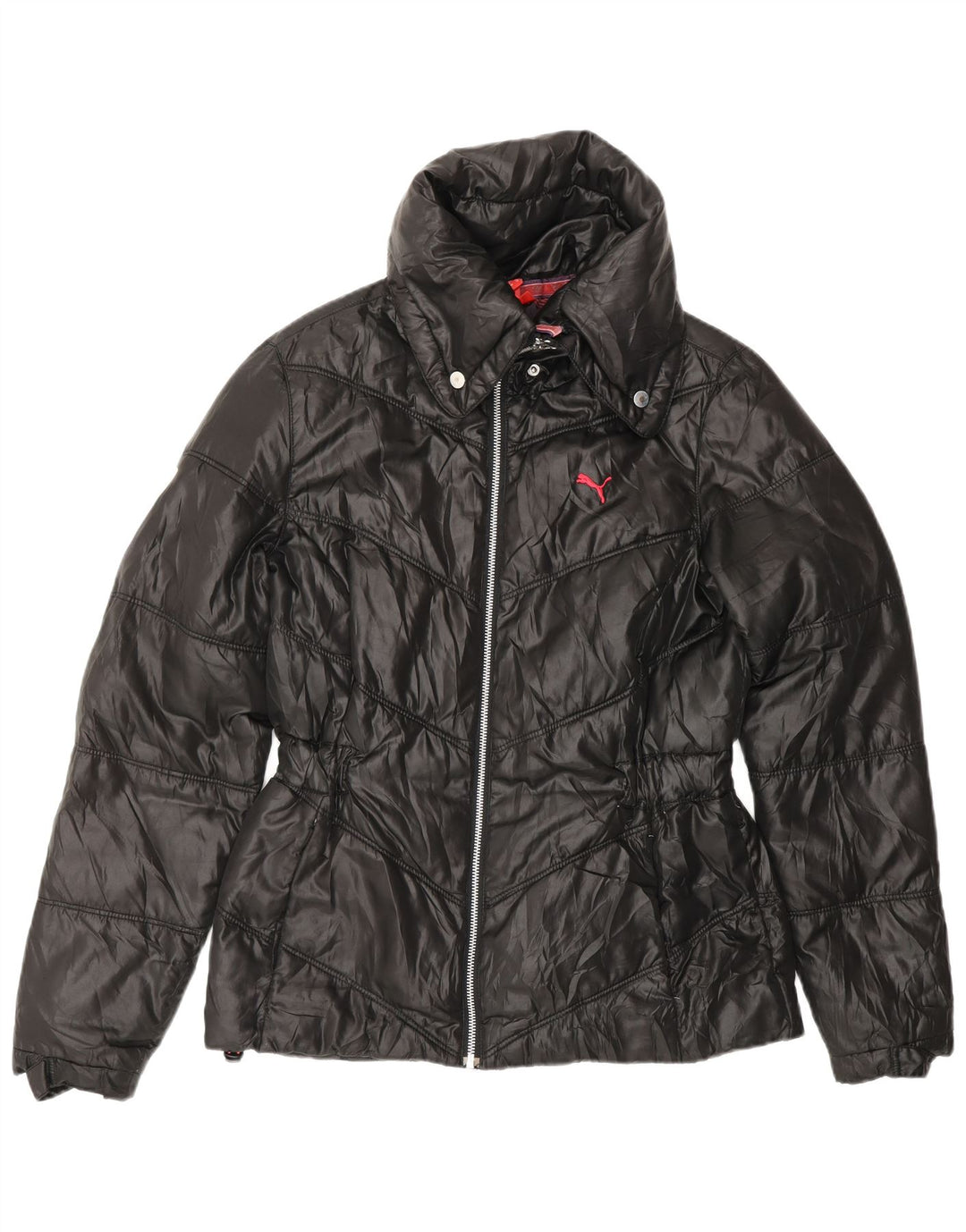 Giacca imbottita PUMA da donna UK 12 media nera