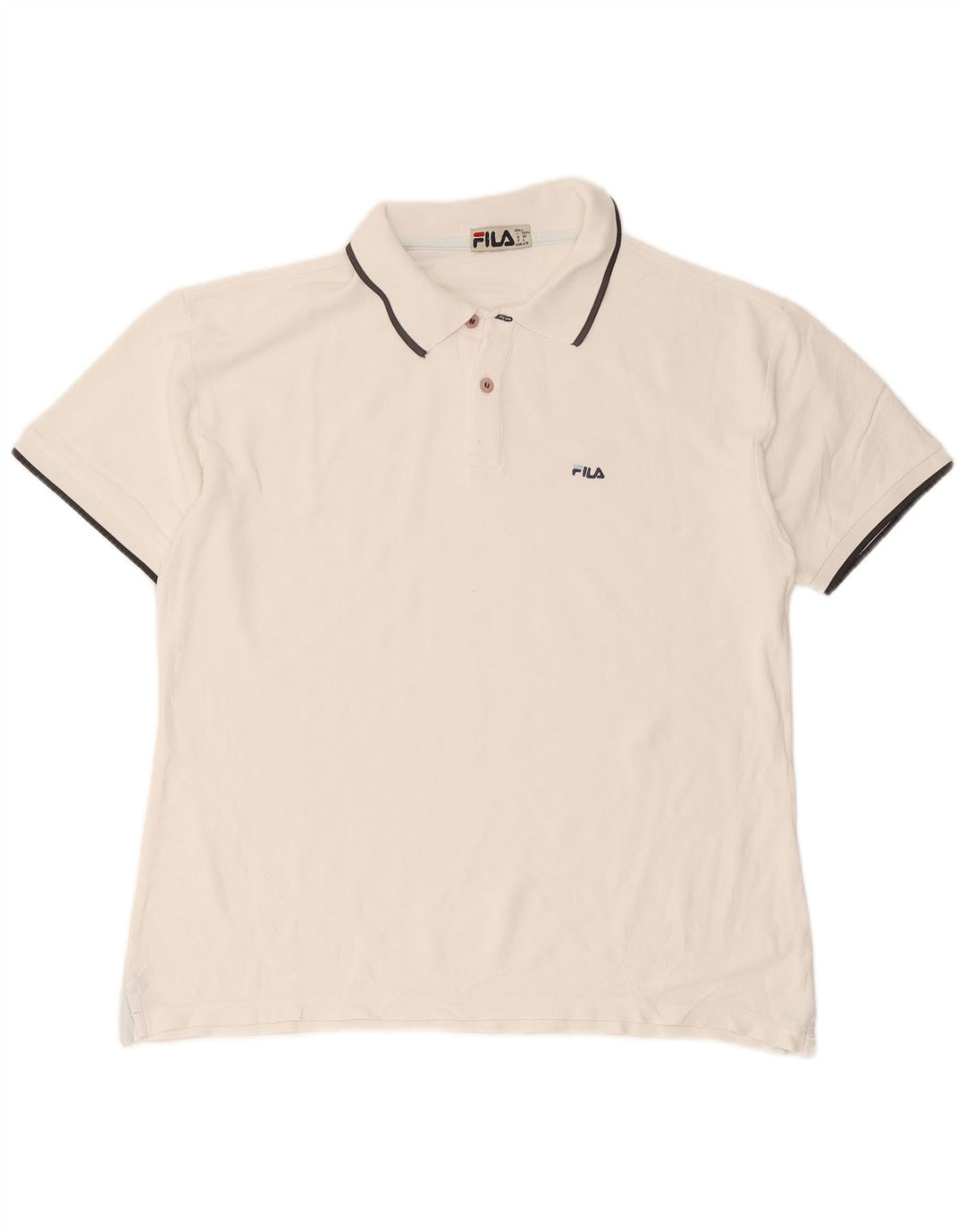 Polo da uomo Fila IT 52 Large bianca