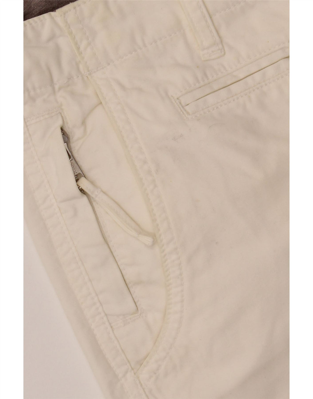 WOOLRICH Mens Casual Shorts W33 Large White Cotton Vintage Woolrich and Second-Hand Woolrich from Messina Hembry 