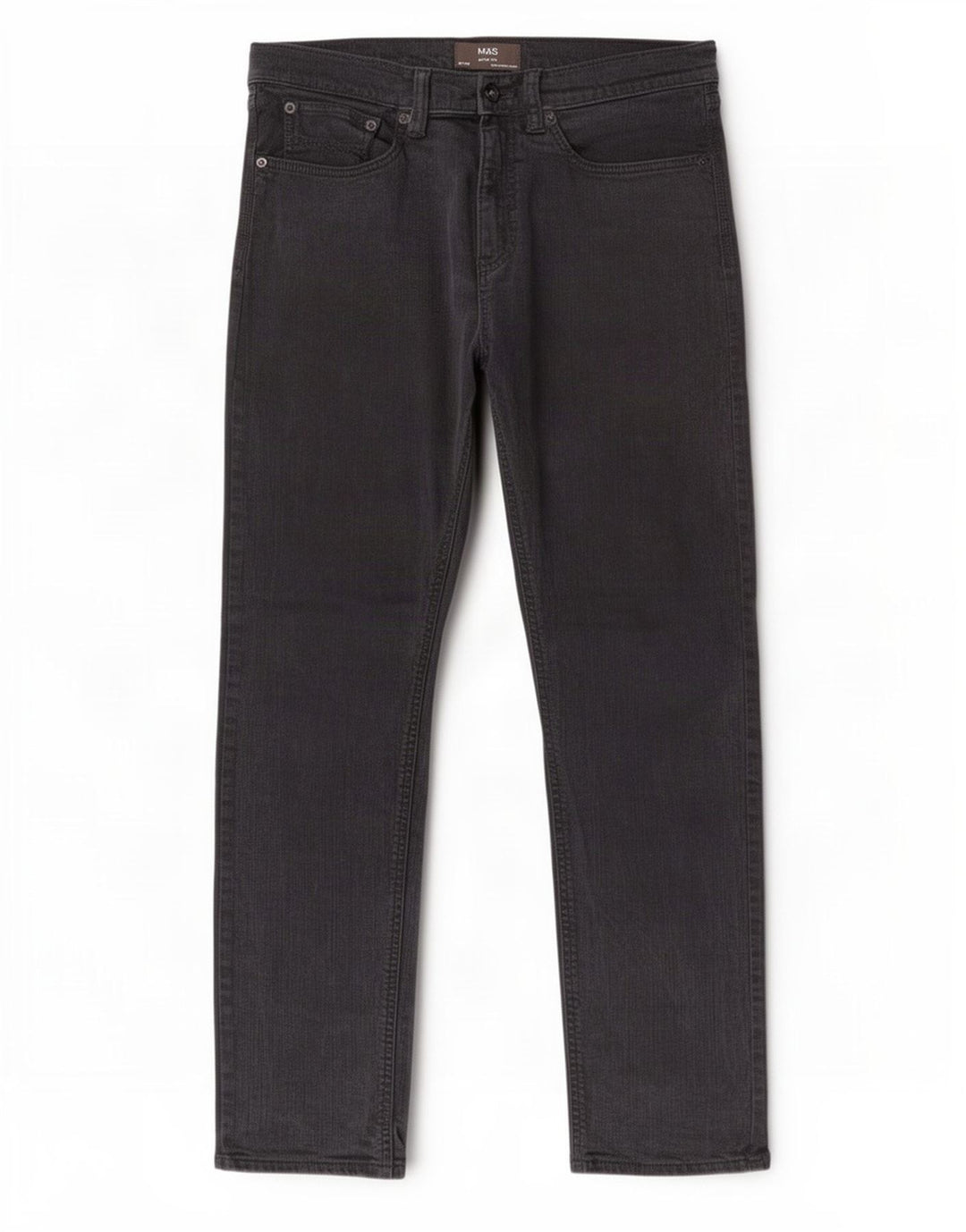 Jeans slim da uomo Marks & Spencer W32 L31 cotone nero
